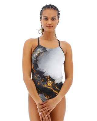 TYR Women's Pyrite Cutoutfit Swimsuit