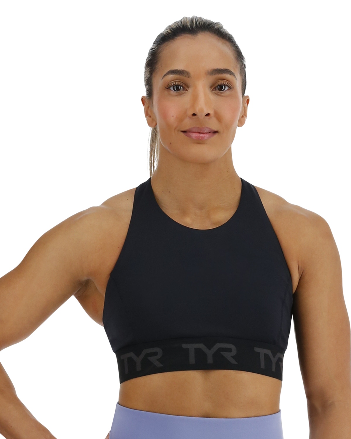 Women's Tyr Sonoma V-Neck Bra, Black SIZE XS (0/2) 