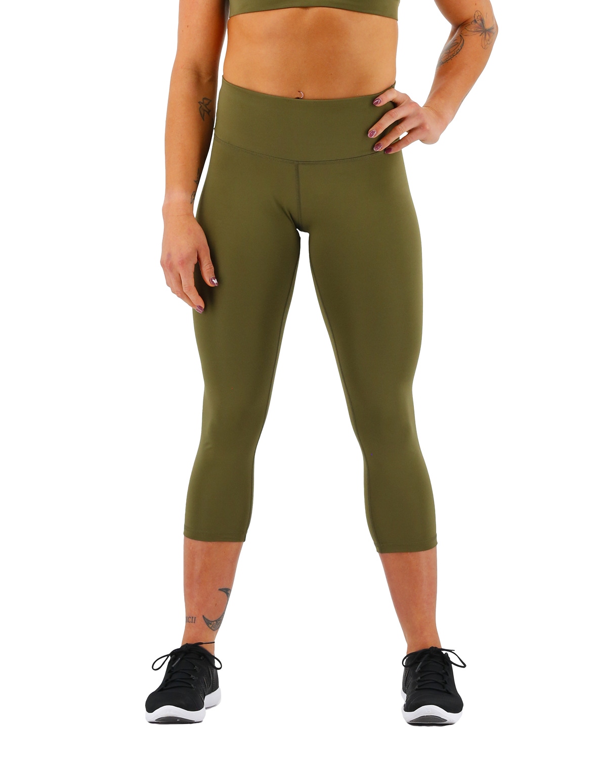 TYR Women's High-Rise 3/4 Leggings