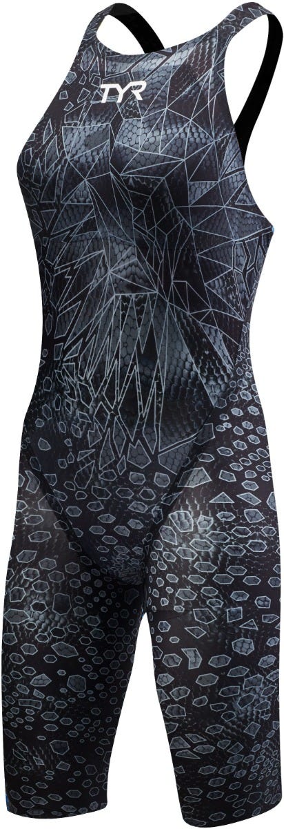 NEW — Limited Edition Womens 29 — TYR Avictor Venom Open or Closed Back Kneeskin 