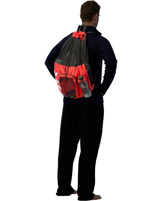 TYR Big Mesh Mummy Backpack Navy