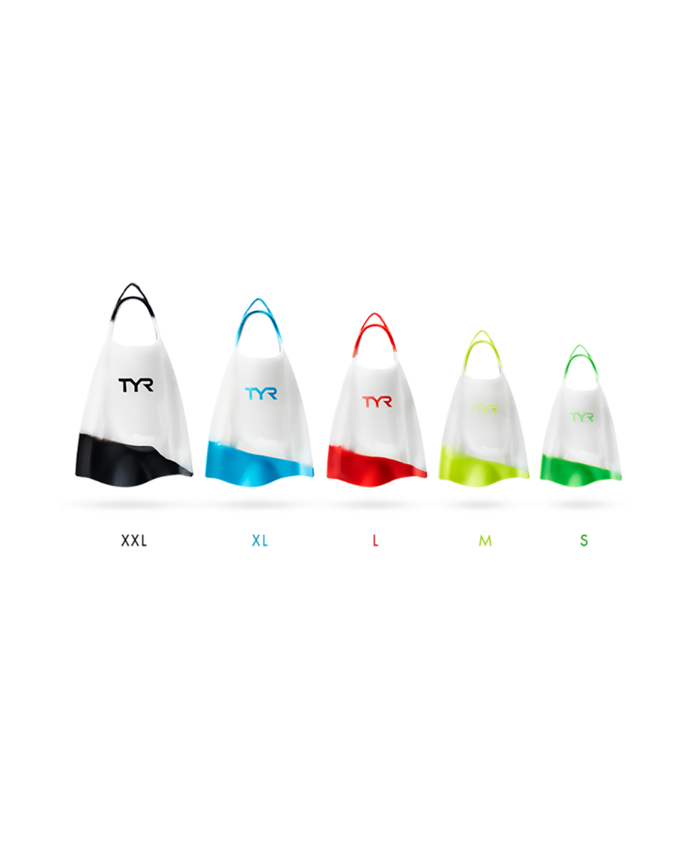 Color-Coded Swim Fins pair 