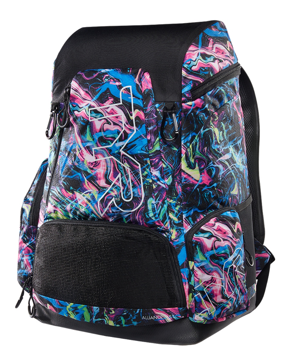 Tyr lava top print backpack