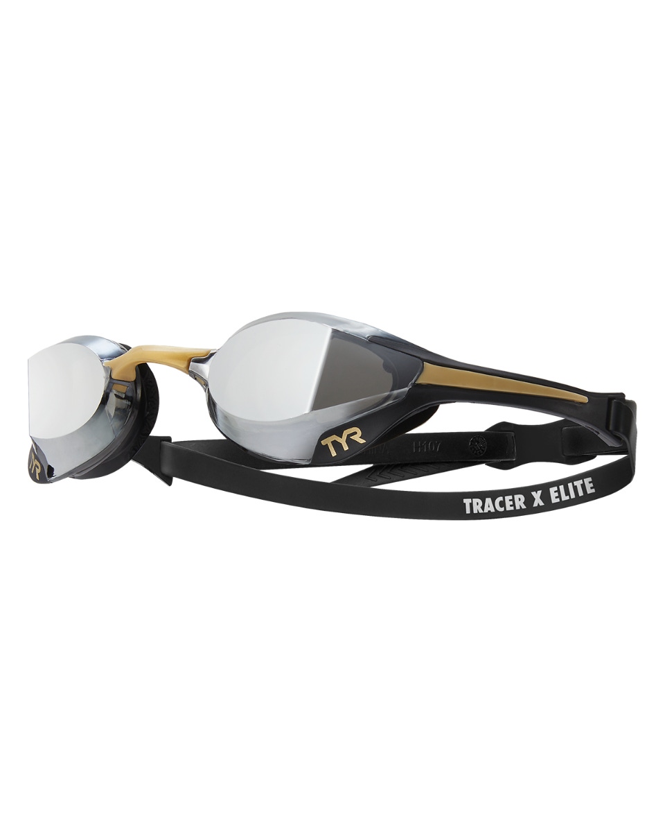 TYR Adult Tracer X Elite Mirrored Racing Goggles