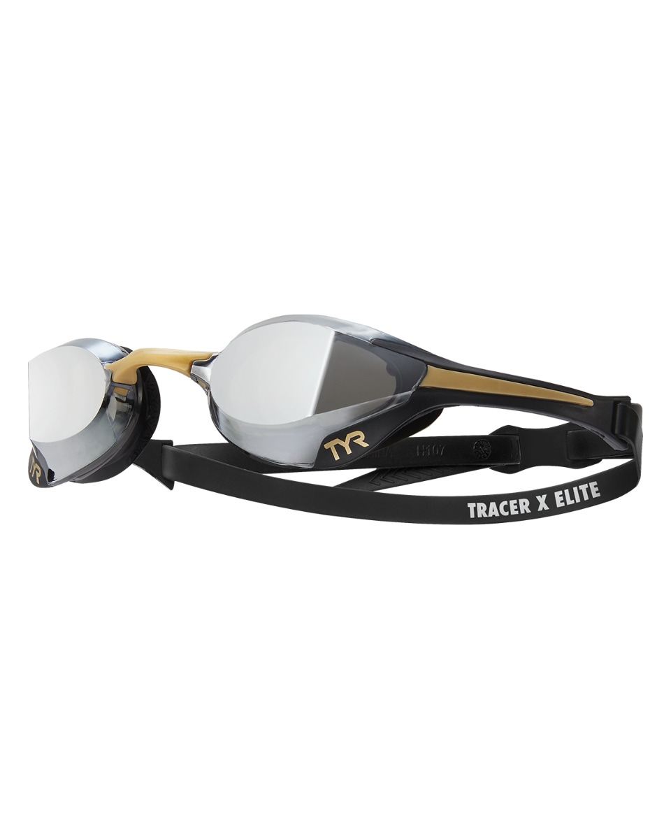 TYR Adult Tracer-X Elite Mirrored Racing Goggles