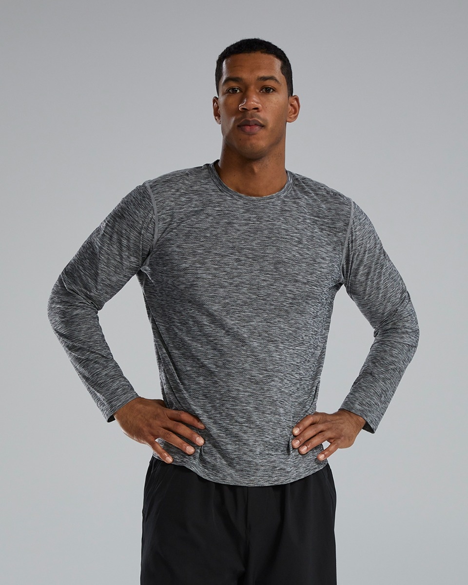 TYR Men's Airtec™ Long Sleeve Tee -Solid