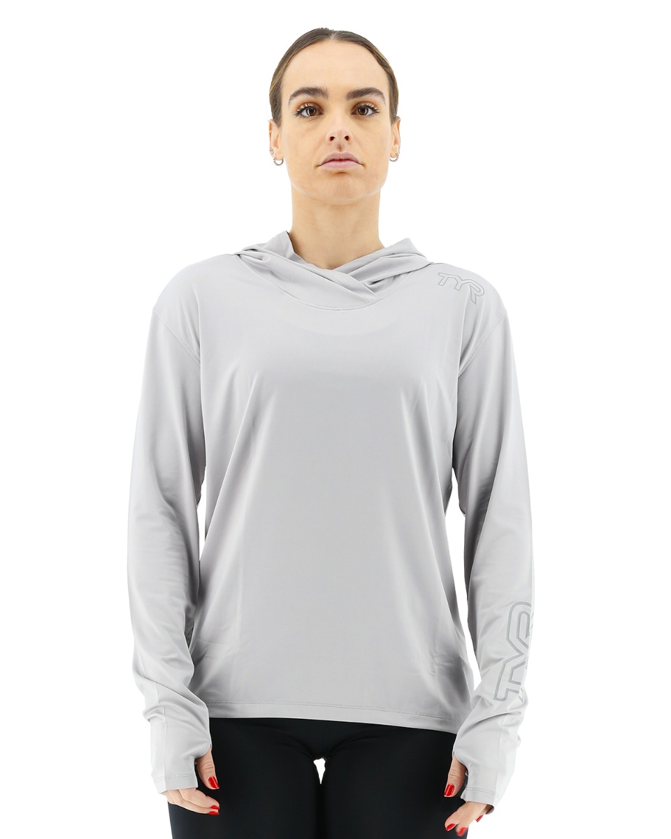 Hooded shirt women's discount