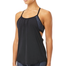 TYR Women's Shea 2 in 1 Tank-Mantra | TYR TYR Women's Shea 2 in 1 Tank-Mantra | TYR