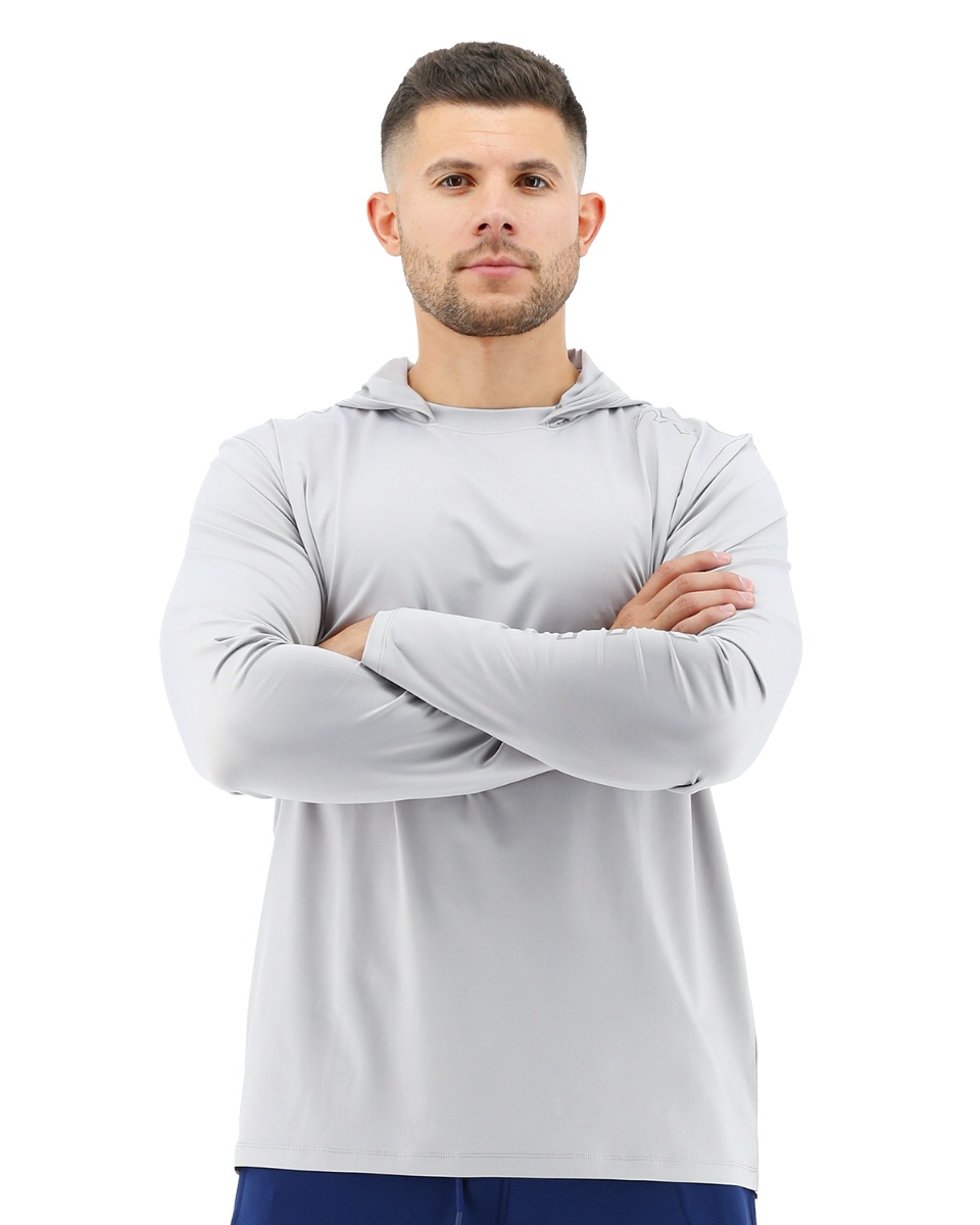 White shirt best sale hoodie