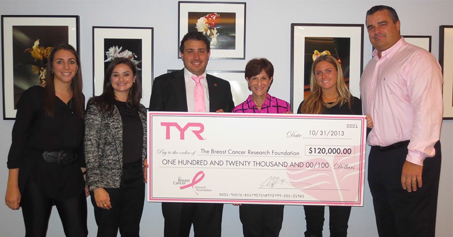 Microsoft Word - TYR Sport Raises $120,000 for the Breast Cancer