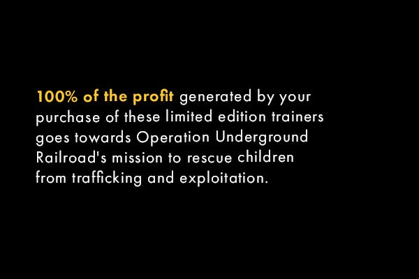 Profits go to Operation Underground