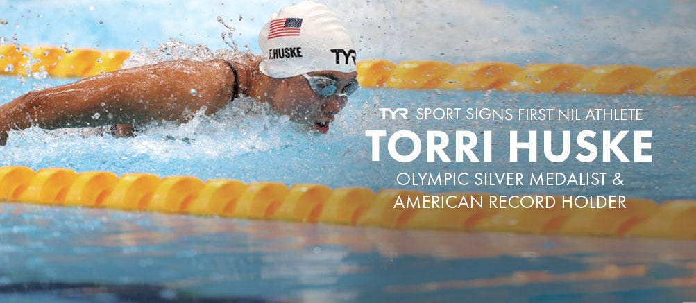 TYR Sport Signs Olympic Silver Medalist and American Record Holder Torri  Huske