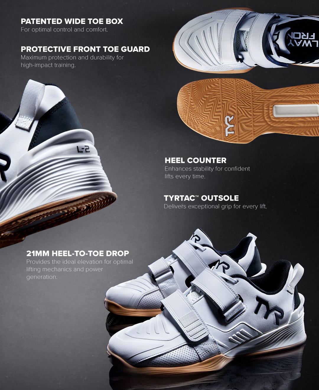 L2 lifter shoe specs